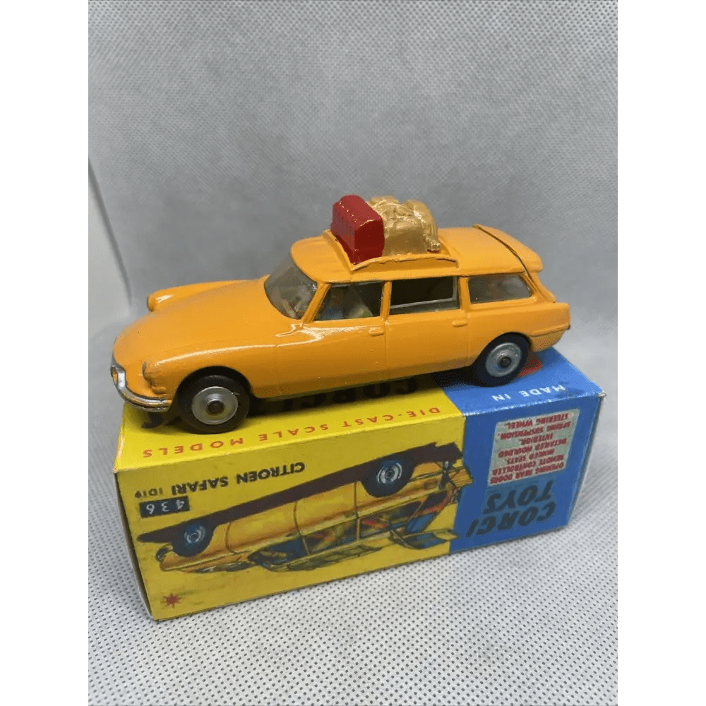 Yellow Corgi 436 Citroen Safari toy car with repro box - Collectable and Refurbished