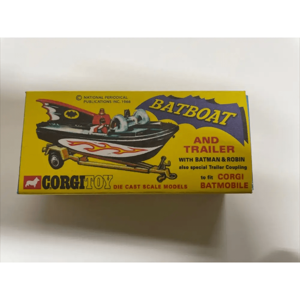 Corgi Toys 107 Batman & Robin Batboat Repro Box