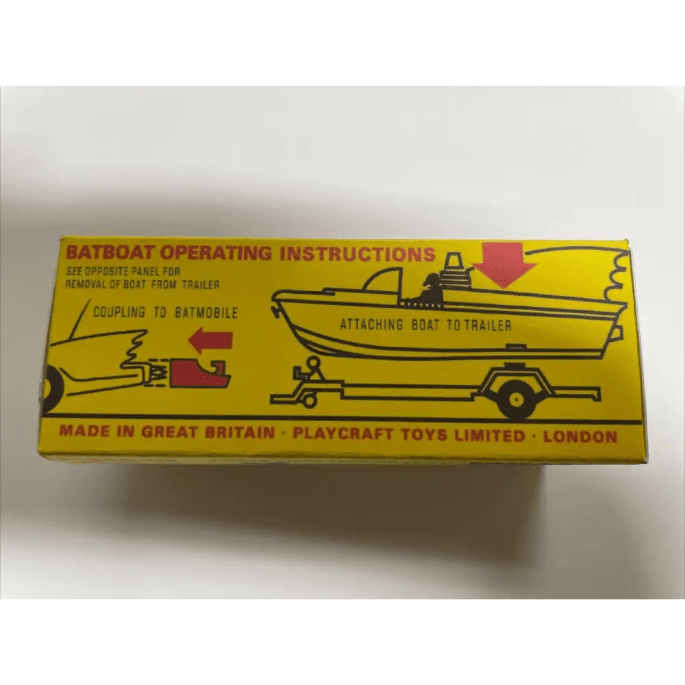 Corgi Toys 107 Batman & Robin Batboat Repro Box