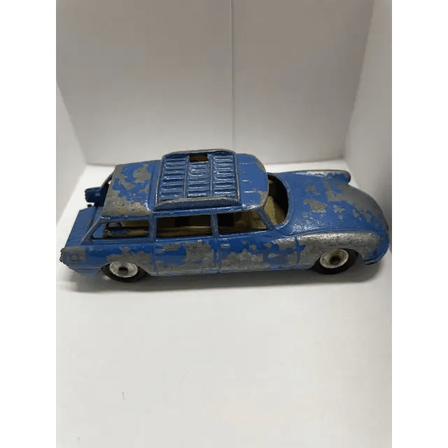 Blue toy car with white roof, Corgi Toys Citroen Safari Collectable