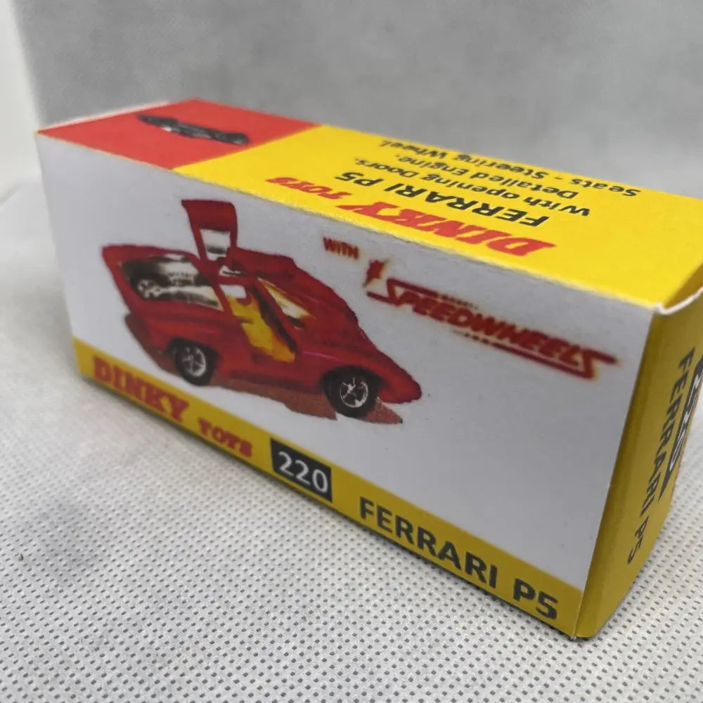 Dinky Ferrari P.5 No 220 Repro Box