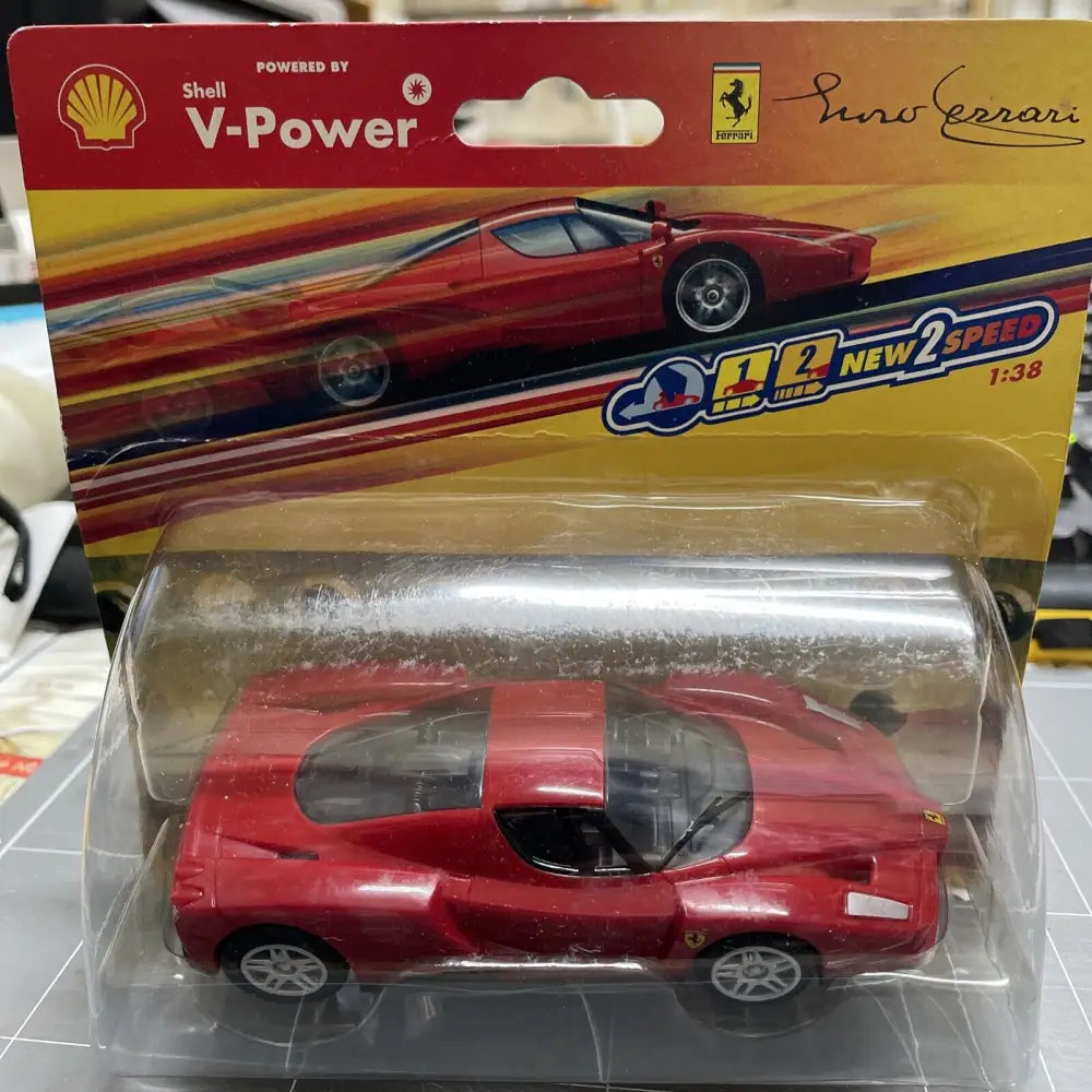 Hot Wheels Shell V Power 138 Scale ENZO Ferrari Model Car