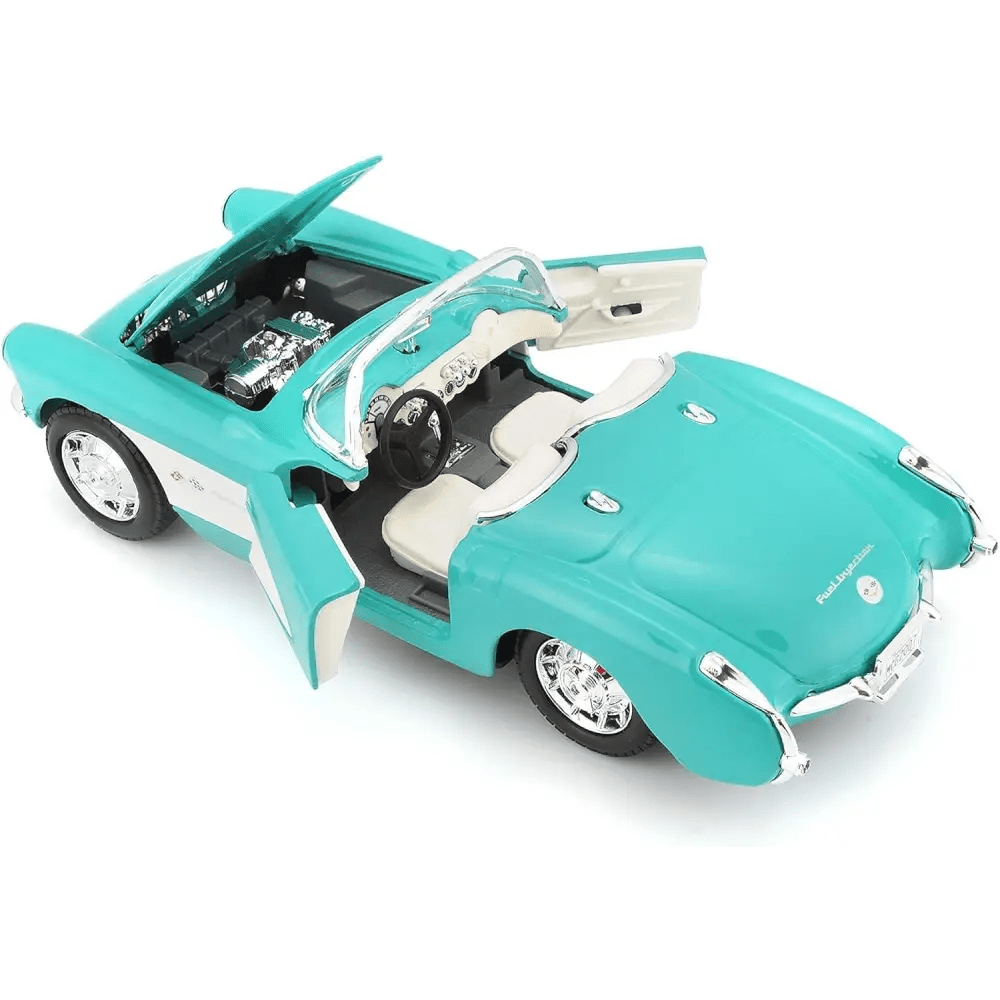 Maisto 1:24 Scale 1957 Chevrolet Corvette Diecast Vehicle Colors May Vary