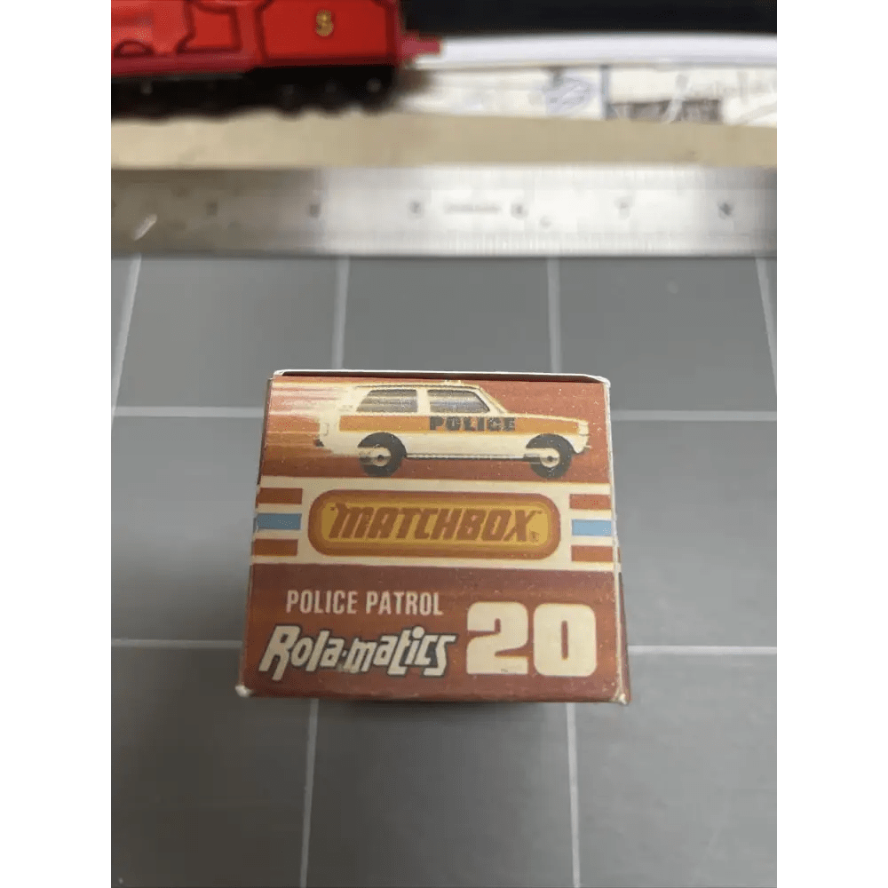 Matchbox Rola-Matics No 20 Police Patrol Repro Box